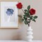 30" Premium Red Silk Rose Bud - Lifelike Bloom, Elegant Floral Décor, Perfect for Arrangements, Events & Home Displays - Ideal for All Seasons, Floral Home by Artificial Flowers